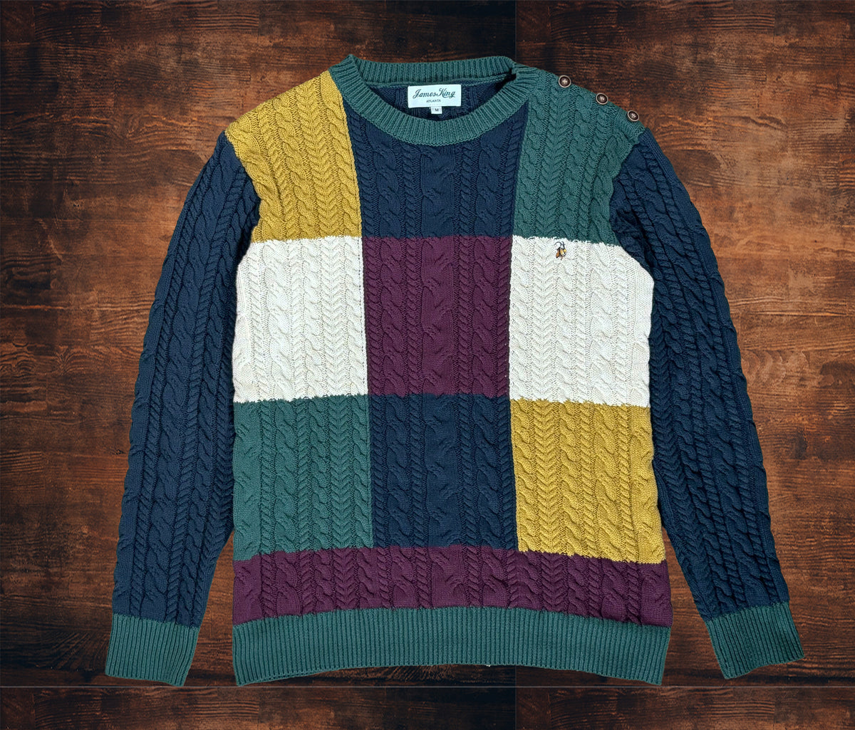 Heritage Block Sweater – G O A T by James King