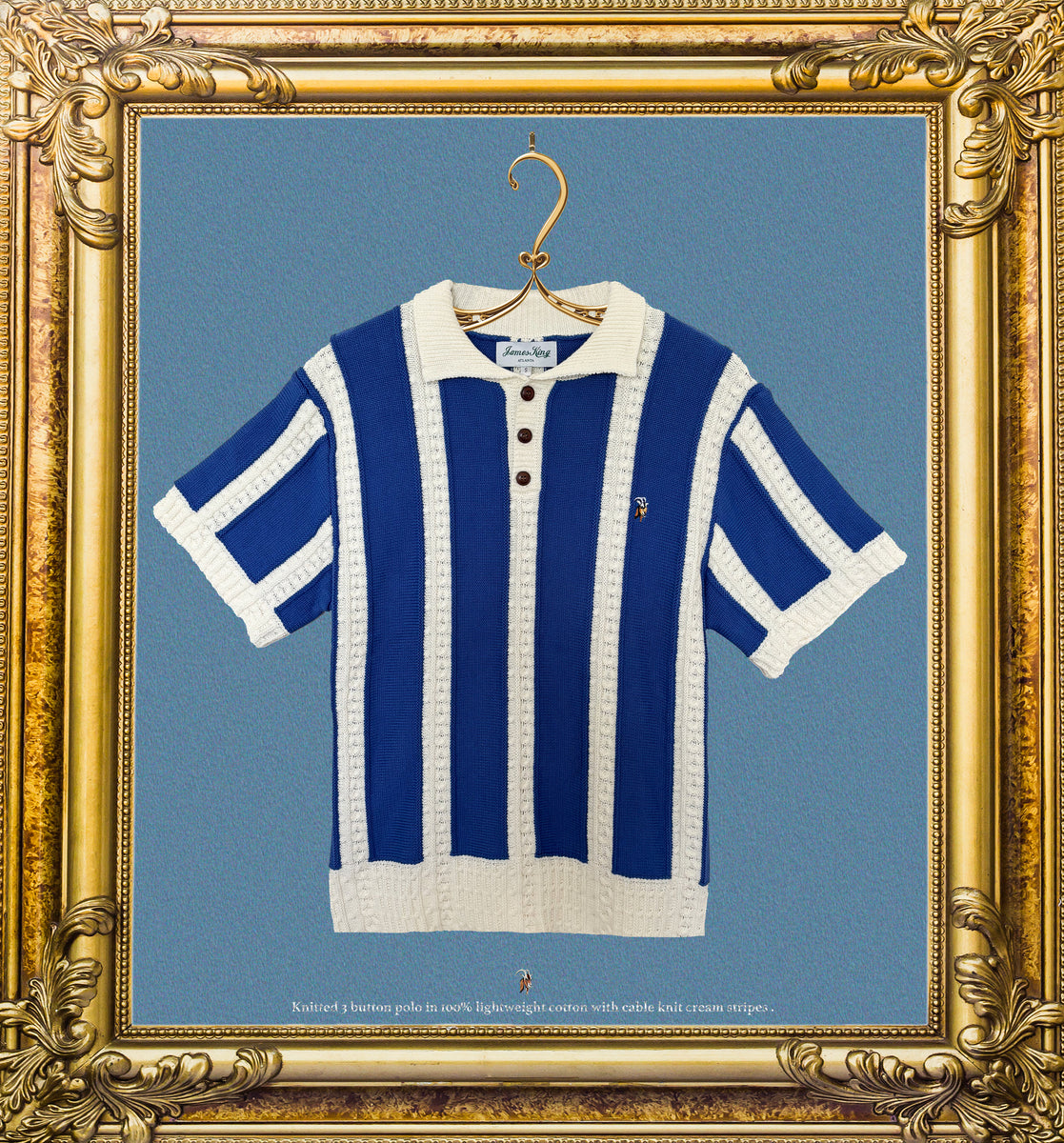 Summer Knit Polo – G O A T by James King