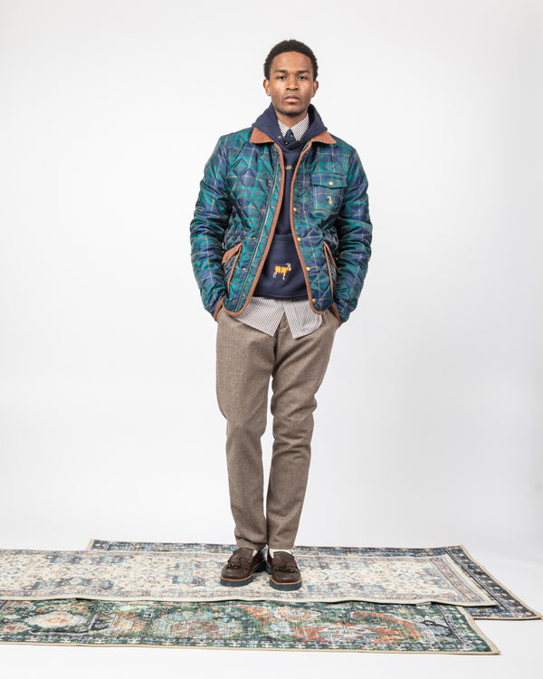 Plaid Quilted Jacket - Bloomingdales