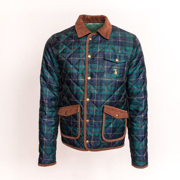 Plaid Quilted Jacket - Bloomingdales