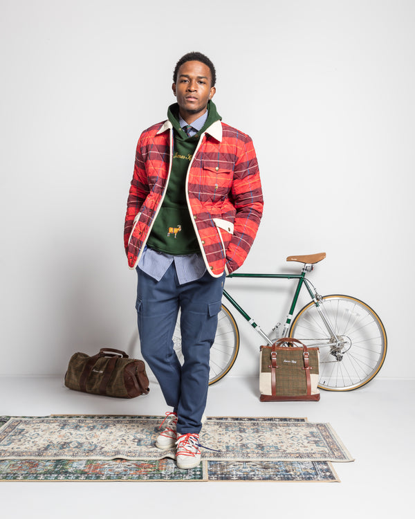 Plaid Quilted Jacket - Bloomingdales