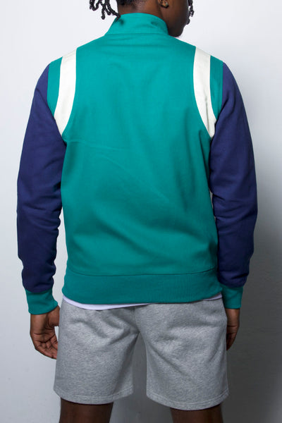 Spring Twill Club Jacket (Green/Navy) -lightweight