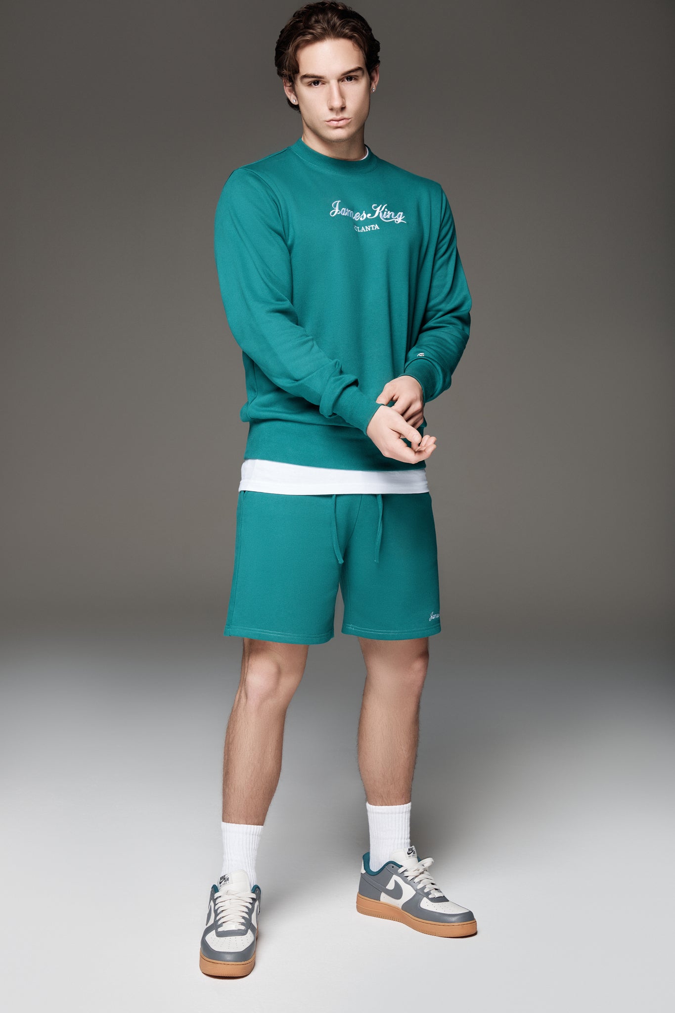 Spring Classic Core Crewneck -Green
