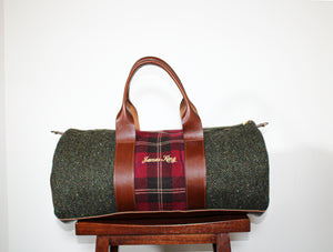 The James Duffle Bag - Donegal Plaid