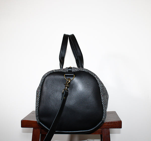 The James Duffle Bag - Donegal Black