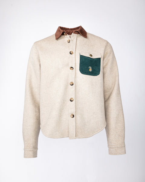 Heritage Wool Chore Jacket - Tan