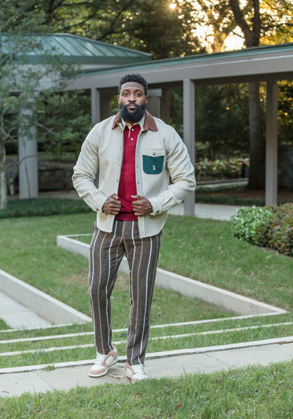 Heritage Wool Chore Jacket - Tan