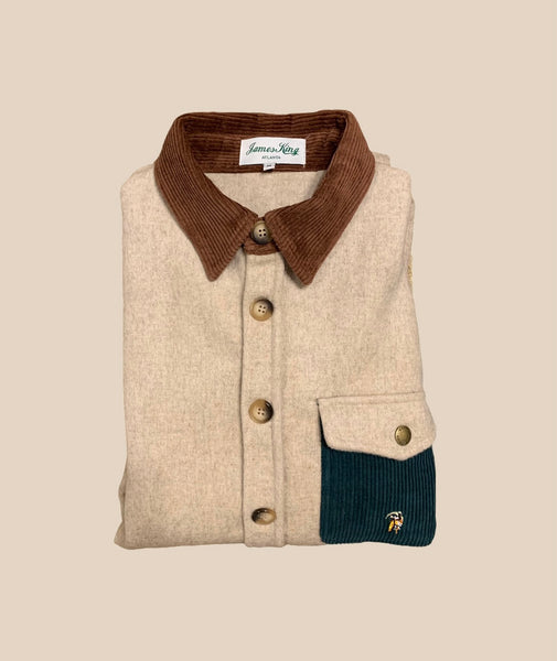 Heritage Wool Chore Jacket - Tan