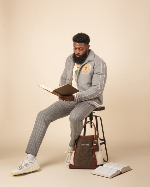 The Cool Intellectual Letterman - Oatmeal