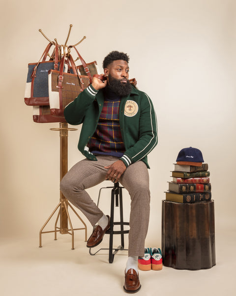 The Cool Intellectual Letterman - Green