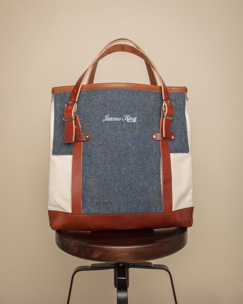 The James Tote Bag - Navy