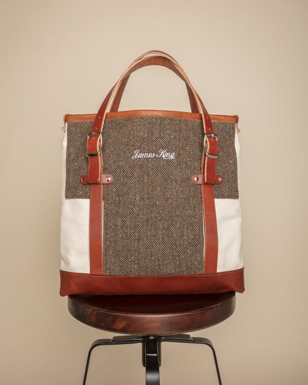 The James Tote Bag - Brown