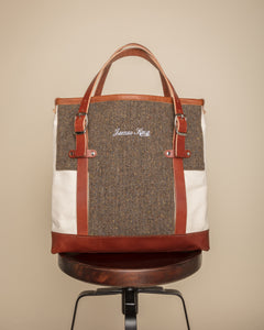 The James Tote Bag - Brown