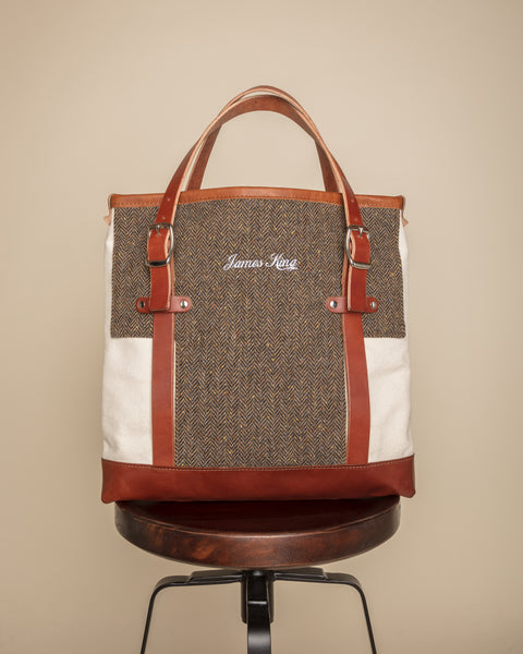 The James Tote Bag - Brown