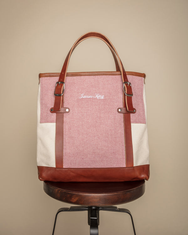 The James Tote Bag - Pink