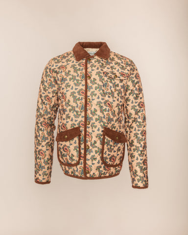 The Marley Quilted Jacket -Cream