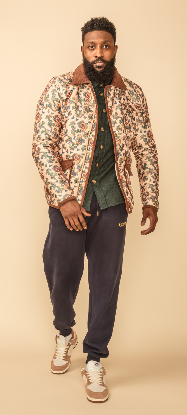 The Marley Quilted Jacket -Cream