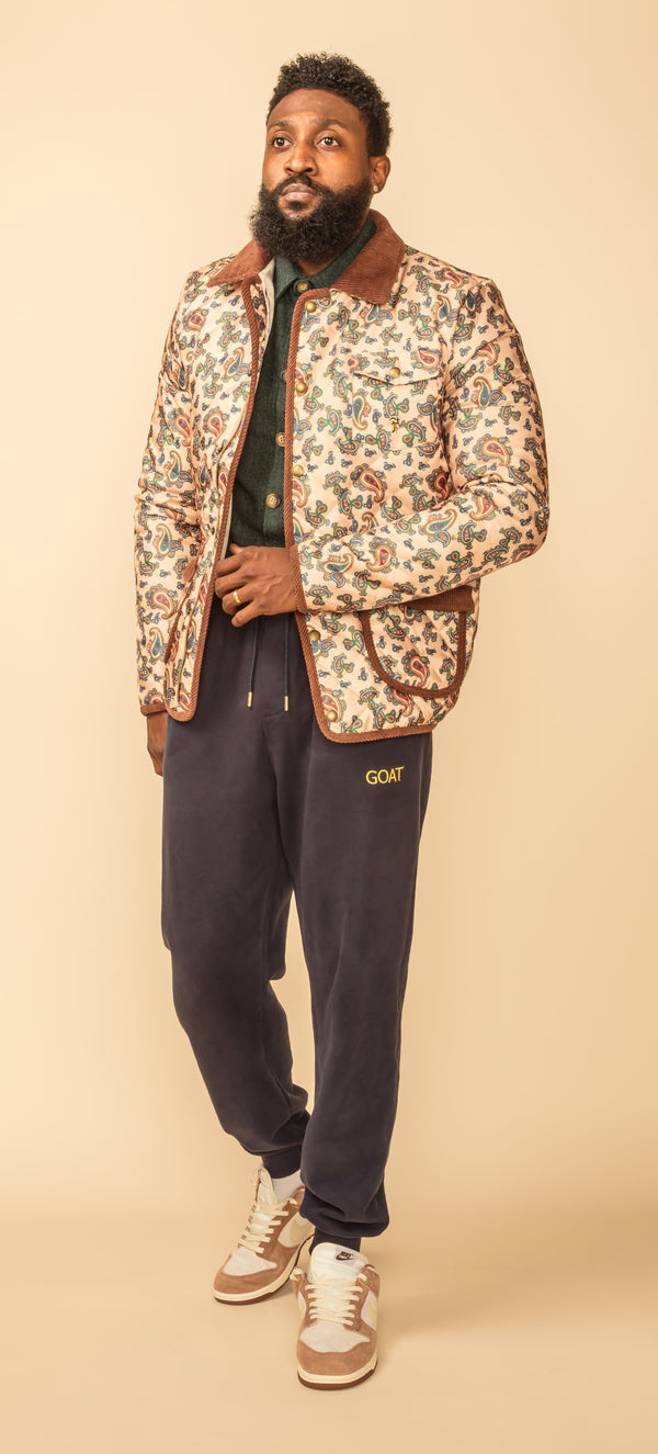 The Marley Quilted Jacket -Cream