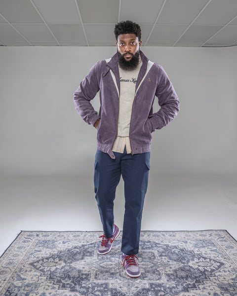 Corduroy Club Jacket - Soft Purple