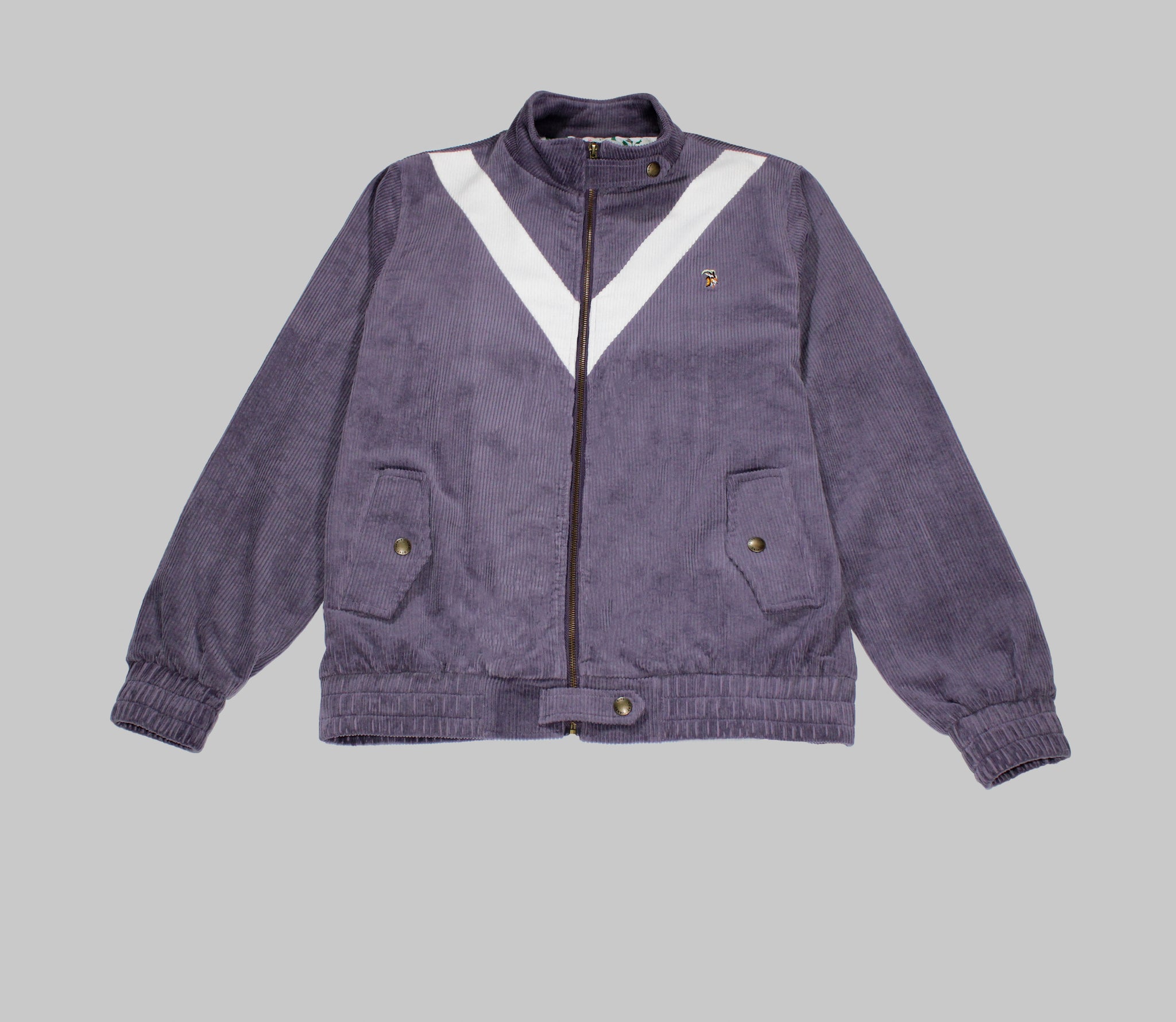 Cord Purple Denim Jacket